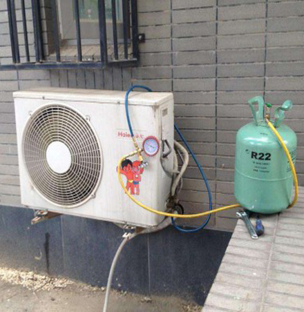 登封空调加氟